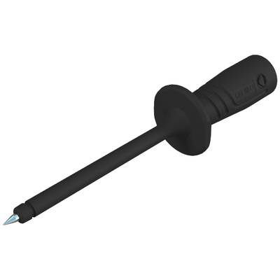'Embout de pulvérisation pour outils électriques, noir, avec pointe conique en métal pour une application précise.'