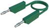 Hirschmann Test & Measurement CO MLN 150/2,5 Cordon de mesure Banane mâle 4 mm Banane mâle 4 mm 1.50 m vert 1 pc(s)