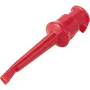 VOLTCRAFT Pince crocodile à souder CAT I rouge