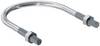 Fischer 24420 Collier étrier à section ronde en acier 68 mm Acier inoxydable 10 pc(s)