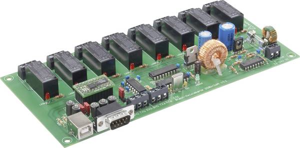 Carte relais (kit monté) Conrad Components 197730 12 V/DC  1 pc(s)