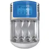 Chargeur de piles rondes NiMH avec accus Varta LCD Charger 4x5716 & 12V & USB