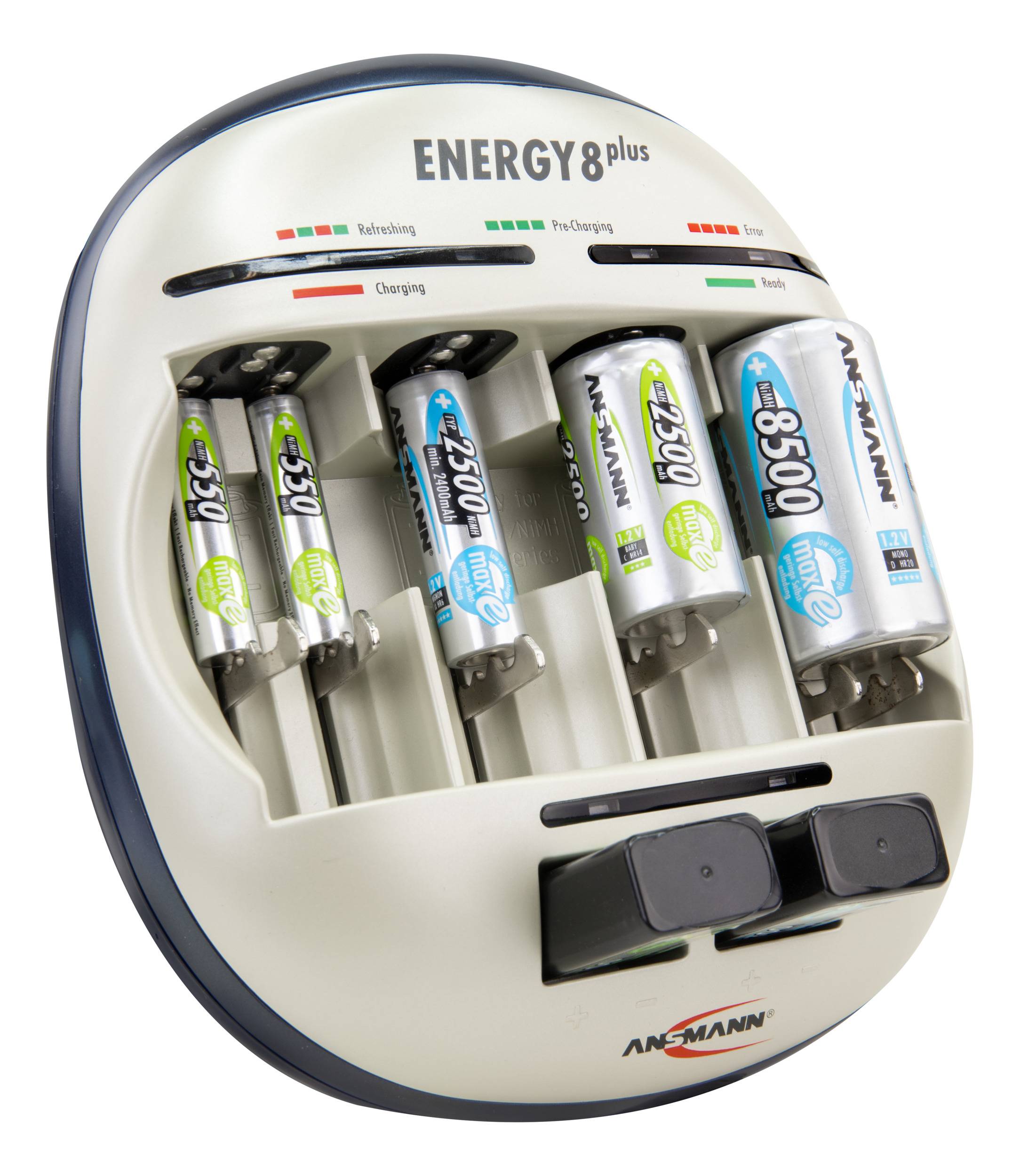 Chargeur de piles rondes NiCd, NiMH Ansmann Energy 8 plus-4