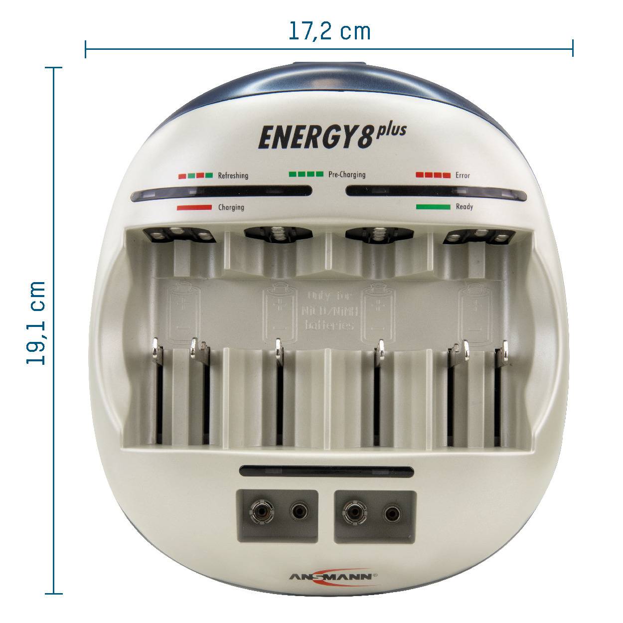 Chargeur de piles rondes NiCd, NiMH Ansmann Energy 8 plus-12