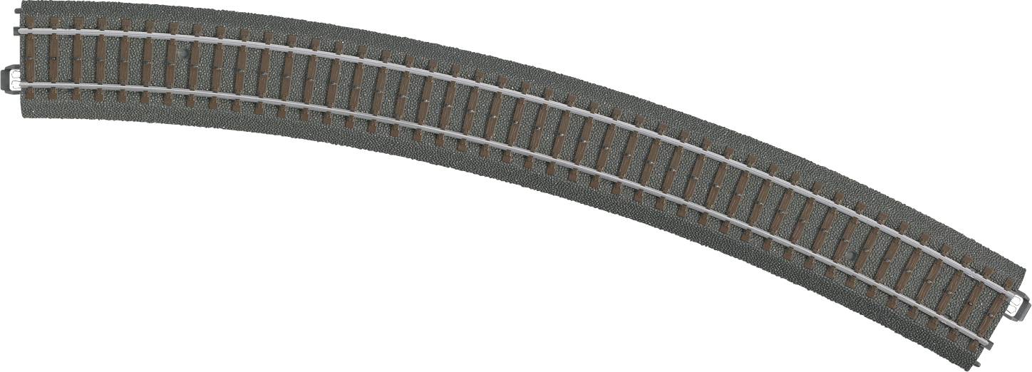 Rail courbe H0 Rayon:643.6 mm 30 ° Märklin 24530 6 pc(s)