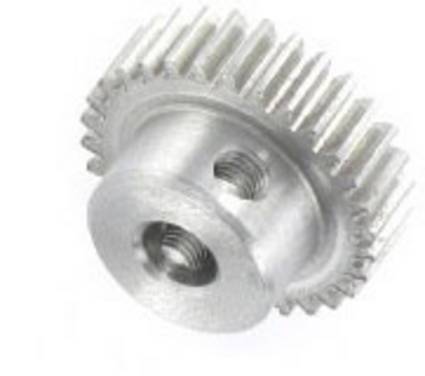 Roue à denture frontale Reely 231843 acier Ø de perçage: 4 mm