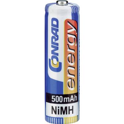 Conrad energy HR03 Pile rechargeable LR3 (AAA) NiMH 500 mAh 1.2 V 4 pc(s)-0
