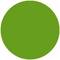 Un cercle vert sur un fond blanc sans informations ou contexte supplémentaires.