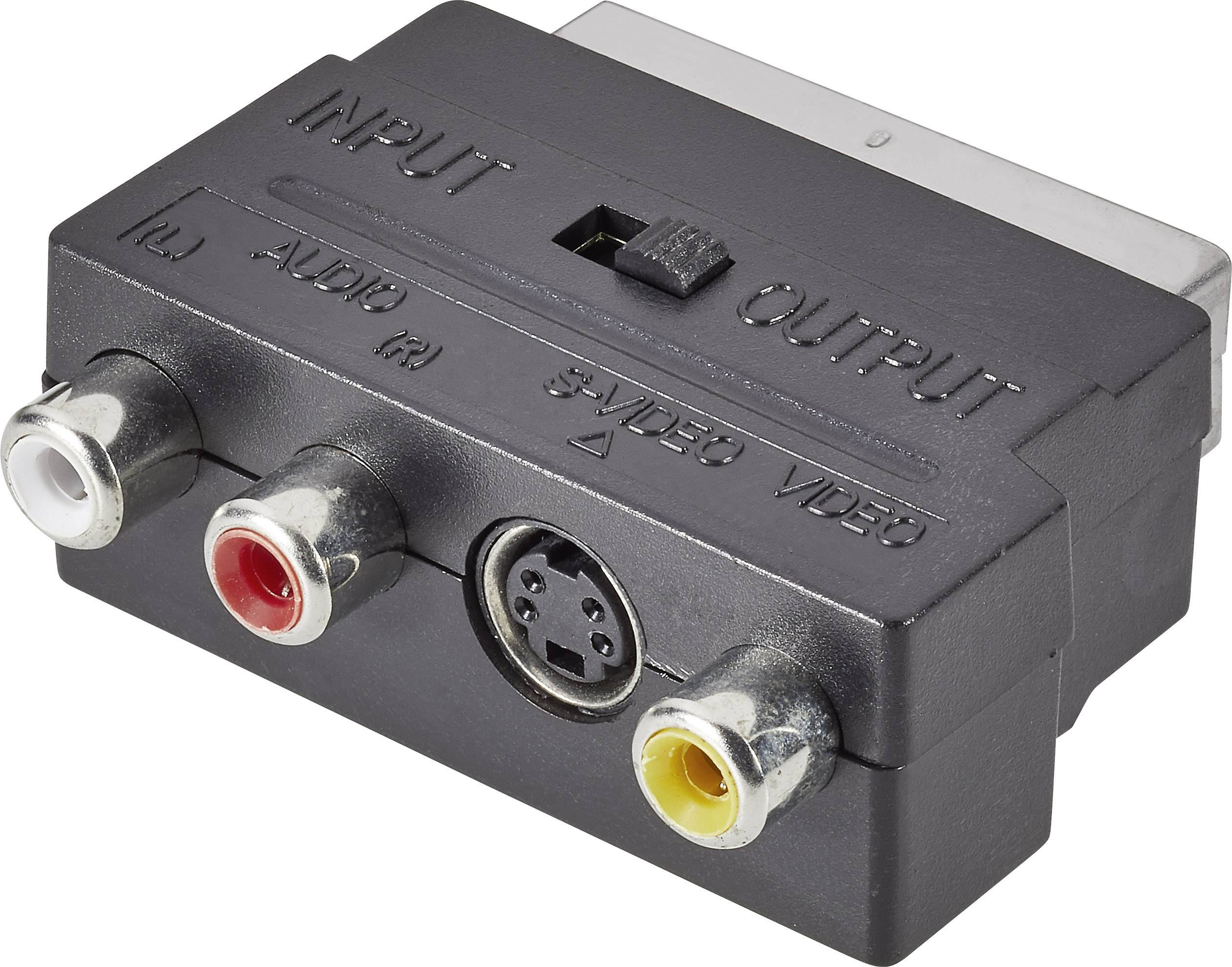 Longueur du c/âble PremiumCord R/épartiteur de signal pour plusieurs appareils 0,5 m Adaptateur p/éritel m/âle vers 5 prises p/éritel
