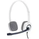 supra-aural Logitech H150 blanc