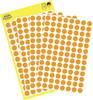 Avery-Zweckform 3178 Pastilles Ø 8 mm orange lumineux 416 pc(s) fixation permanente papier