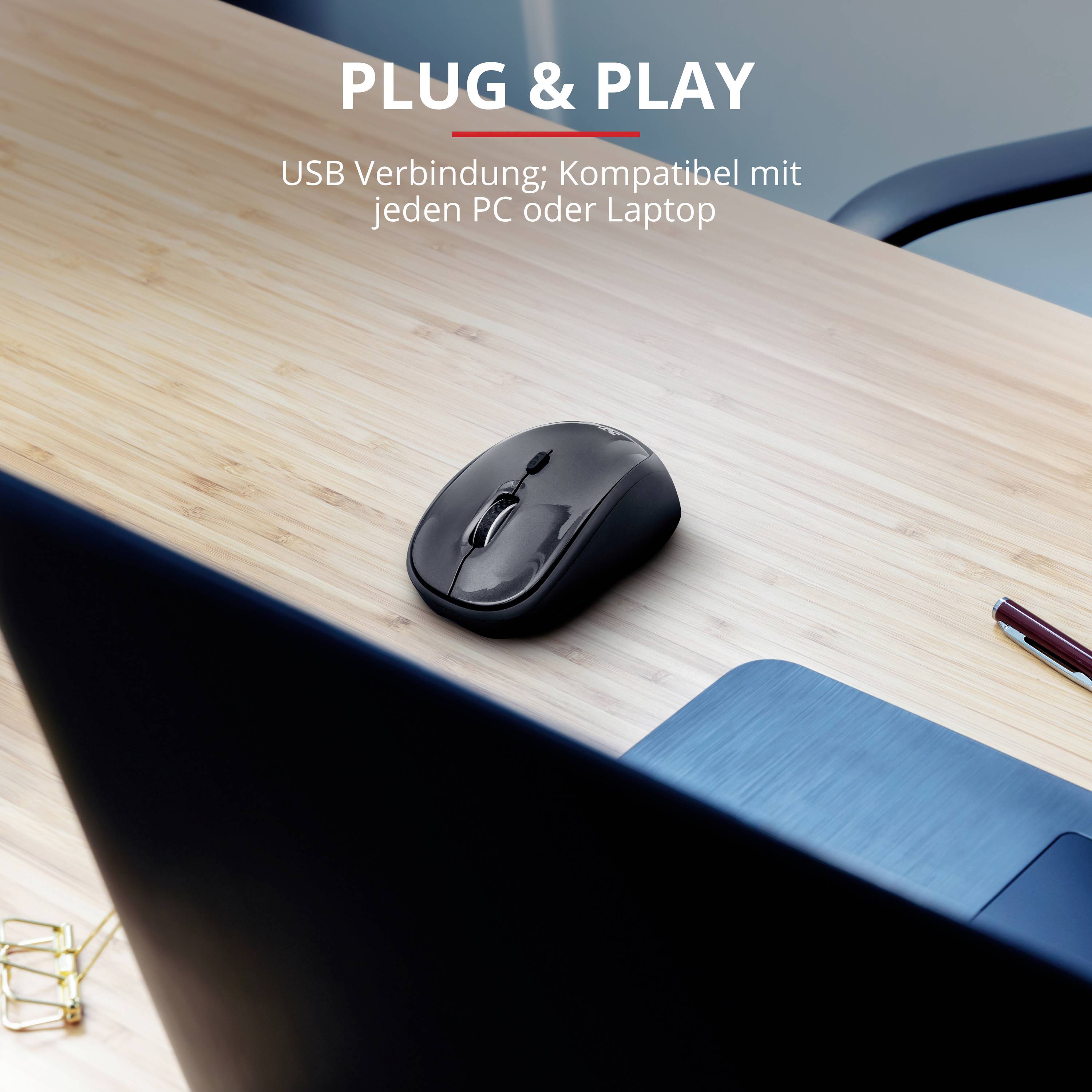 Souris optique Trust Yvi noir-6