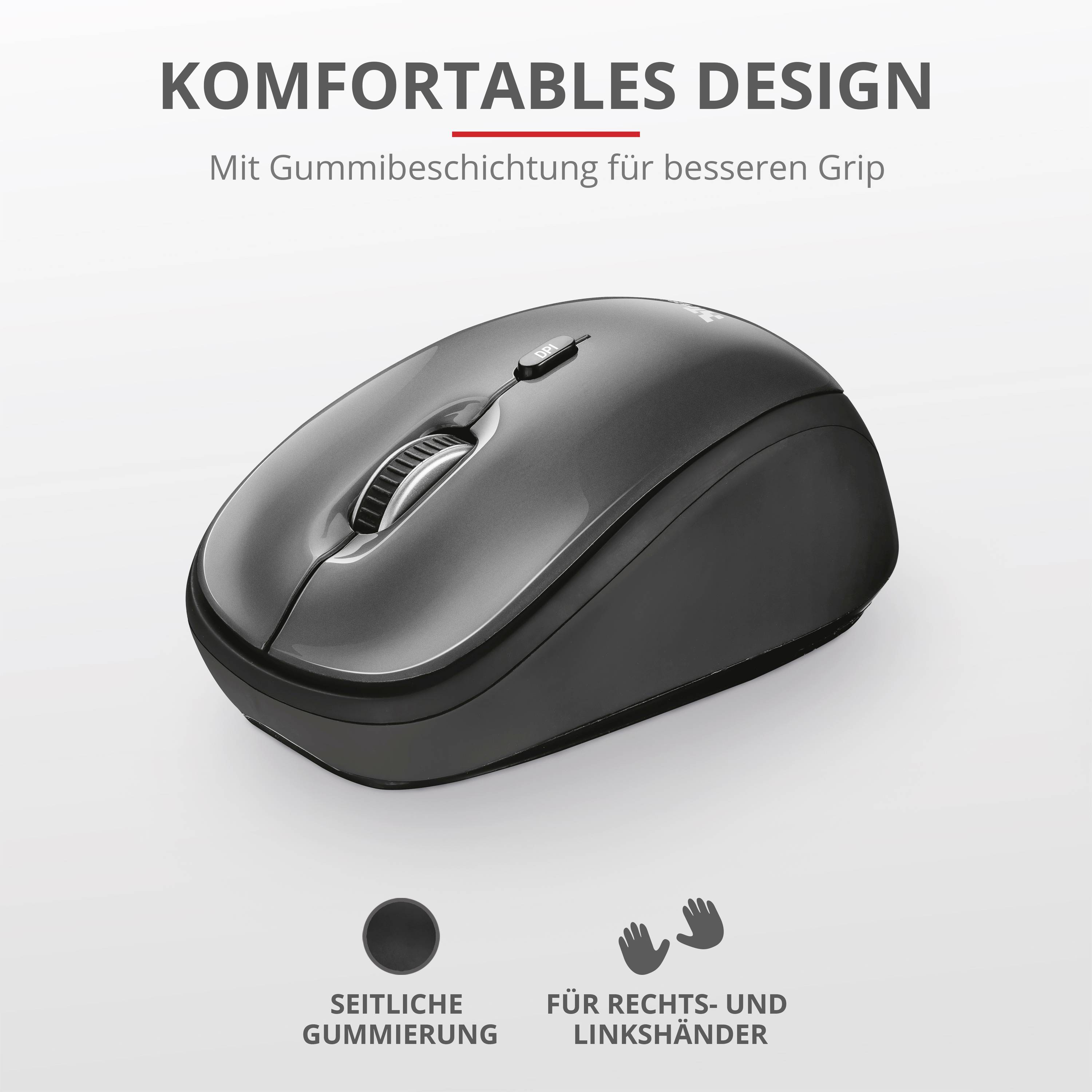 Souris optique Trust Yvi noir-7