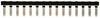 Peigne de connexion transversal Weidmüller VQB 1.5/50 SW 1635120000 5 pc(s)