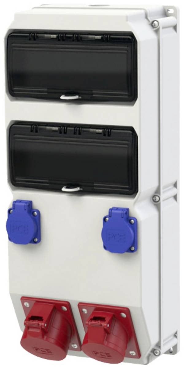 Répartiteur de courant CEE PCE 9025430 Distributeur en plastique Strobl BV 32 A.  IP54