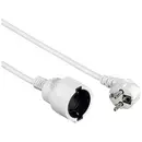 Hama 00047866 alimentation Rallonge blanc 5 m H05VV-F 3G 1,5 mm² avec manchon de protection contre les pliages