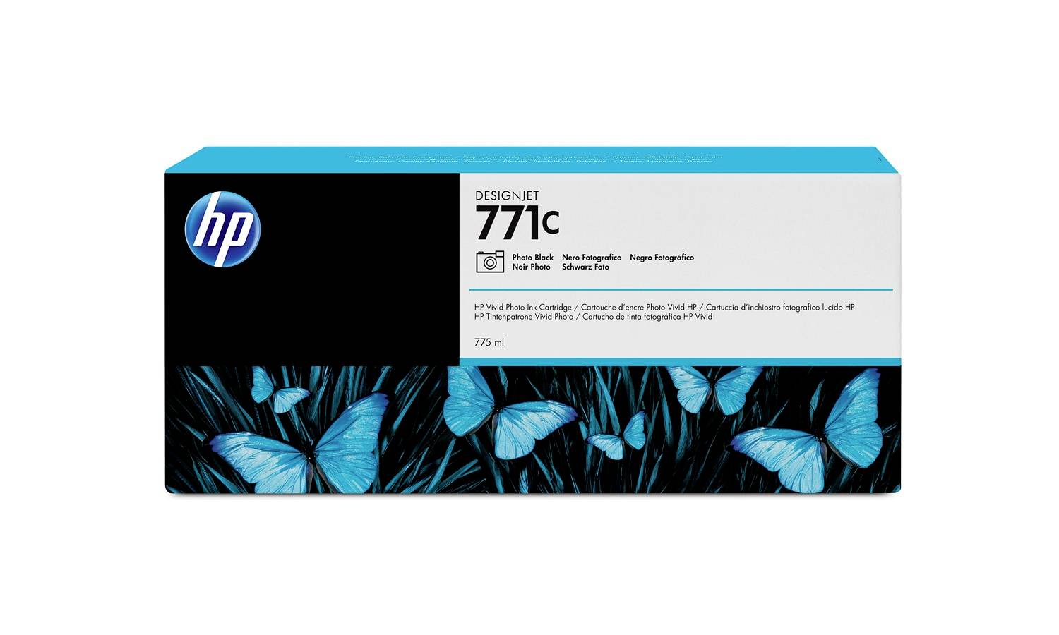 HP Encre 771C d'origine noir 775 ml B6Y13A 1 pc(s)