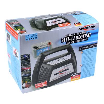 Chargeur d'atelier Ansmann 1001-0014-510 6 V, 12 V, 24 V-7