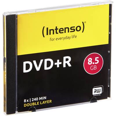 DVD+R DL vierge Intenso 4311245 5 pc(s) 8.5 GB 240 min - Conrad