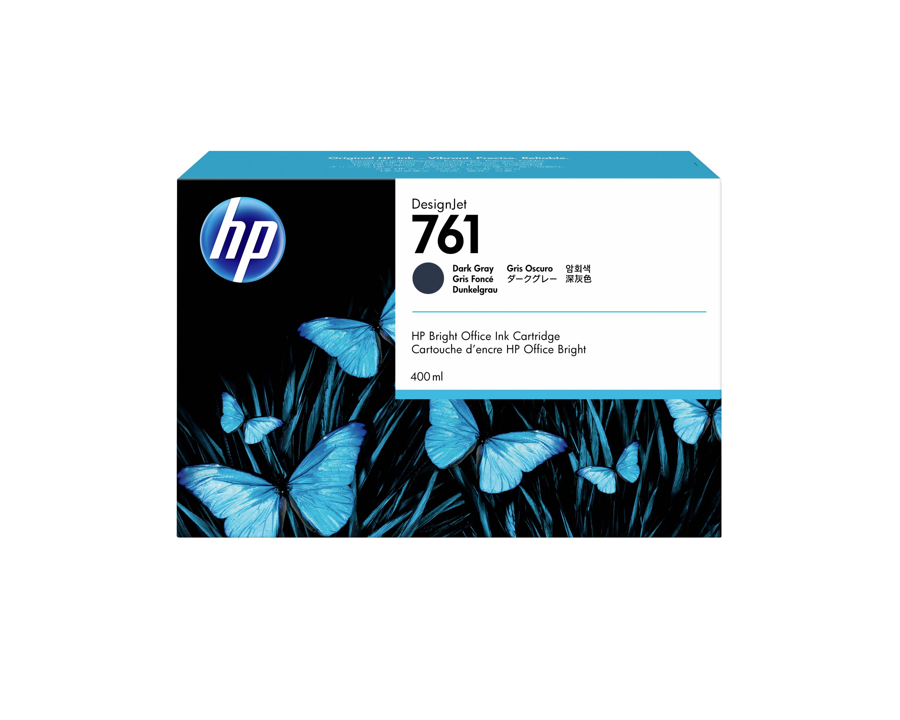 HP Encre 761 d'origine gris 400 ml CM996A 1 pc(s)