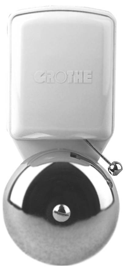 Grothe 24111 Sonnette 8 V (max) 80 dBA gris, argent