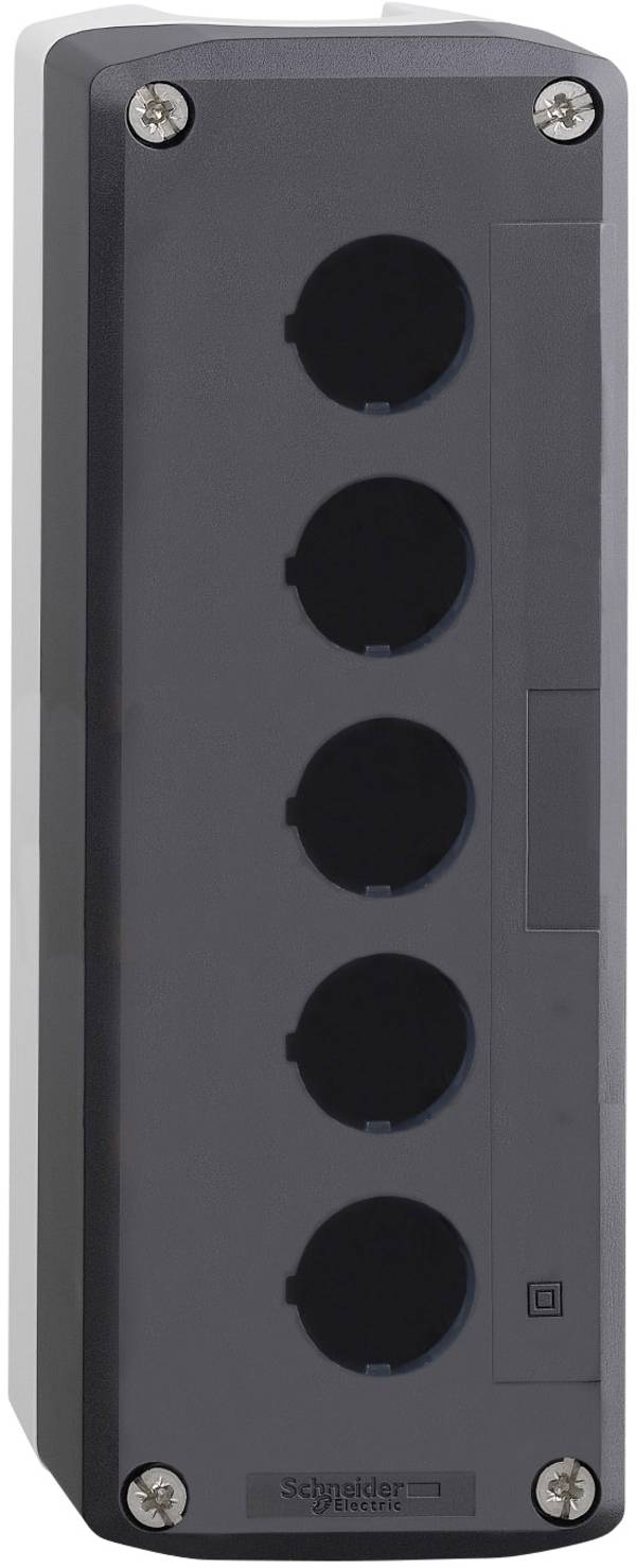 Schneider Electric XALD05 5 emplacements (Ø x H) 22.5 mm x 68 mm sans inscription gris foncé, gris clair 1 pc(s)