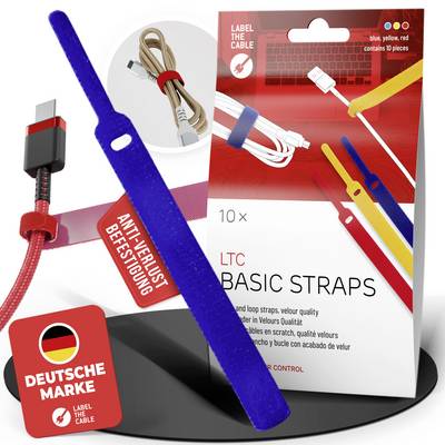 Label the Cable LTC 1130 (L x l) 170 mm x 14 mm jaune, bleu, rouge 10 pc(s)-0