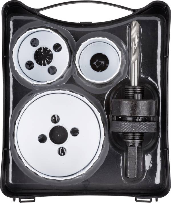 Set lames de scie 1BiM, diamètre 35, 43, 68 mm Wolfcraft  5980000  68 mm  4 pièces 1 set