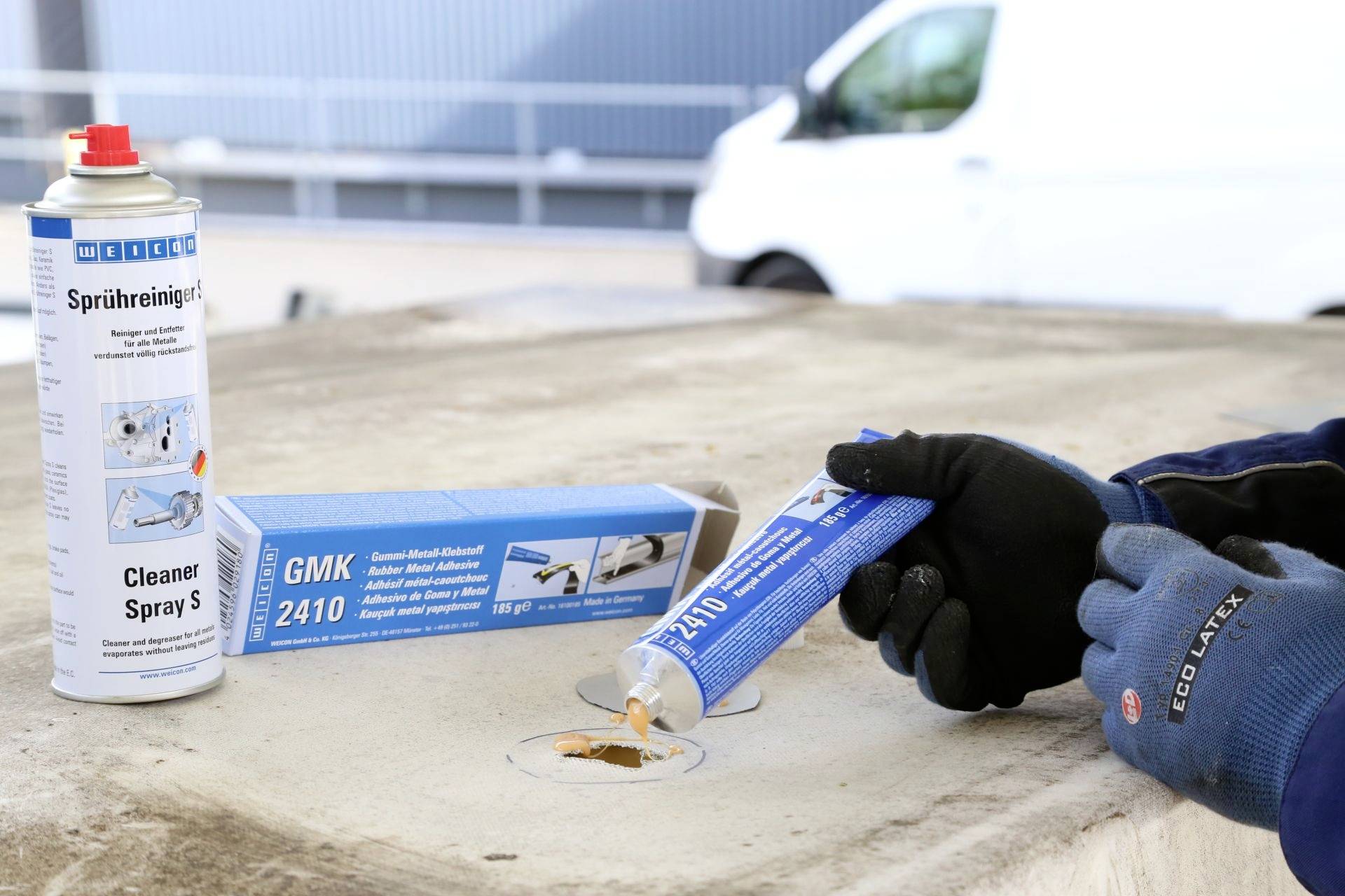 Colle caoutchouc-métal 350 g WEICON GMK 2410 16100350-2