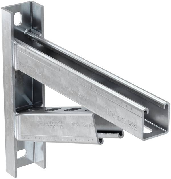 Fischer 505460  FCAM-700 700 mm En acier galvanisé zingué, avec une grande rondelle en U  1 pc(s)