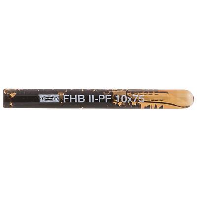 Un bloc-batterie cylindrique noir et or portant l'étiquette « FHB II-PF 10x75 » avec le logo Permax.