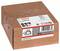 Un carton brun avec une étiquette Bosch pour un ensemble de disques à tronçonner. Contient des détails tels que le numéro de modèle et les codes-barres.