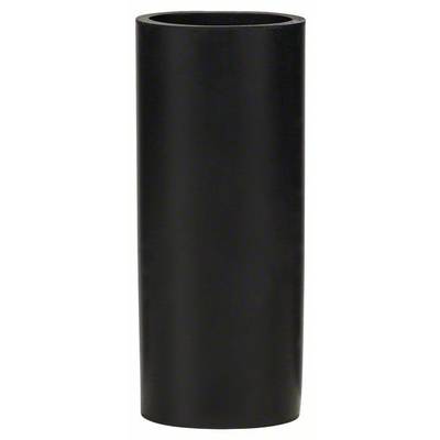 Un récipient cylindrique noir posé sur une surface.