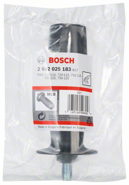 Un adaptateur dans son emballage d'origine de la marque Bosch, numéro de modèle 2 602 025 183, adapté aux vis M10.