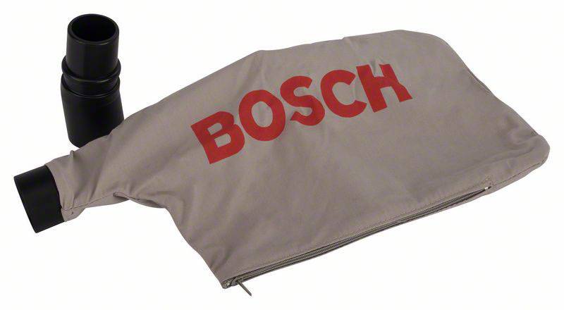 Sacs d'aspirateur portant l'inscription 'BOSCH', à côté d'un tube en plastique noir.