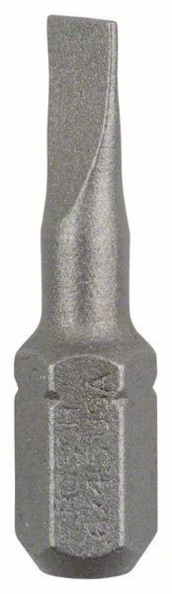 Embout pour vis à tête fendue 4.5 mm Bosch Accessories 2607001460  extra-dur Forme (embouts): C 6.3 25 pc(s)