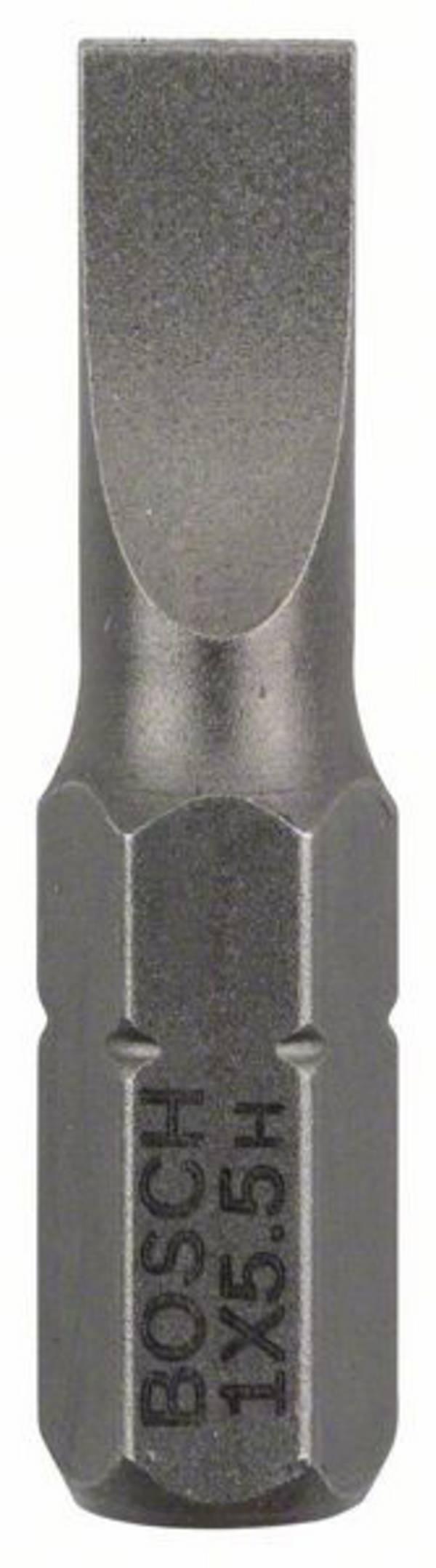 Embout pour vis à tête fendue 5.5 mm Bosch Accessories 2607001464  extra-dur Forme (embouts): C 6.3 3 pc(s)