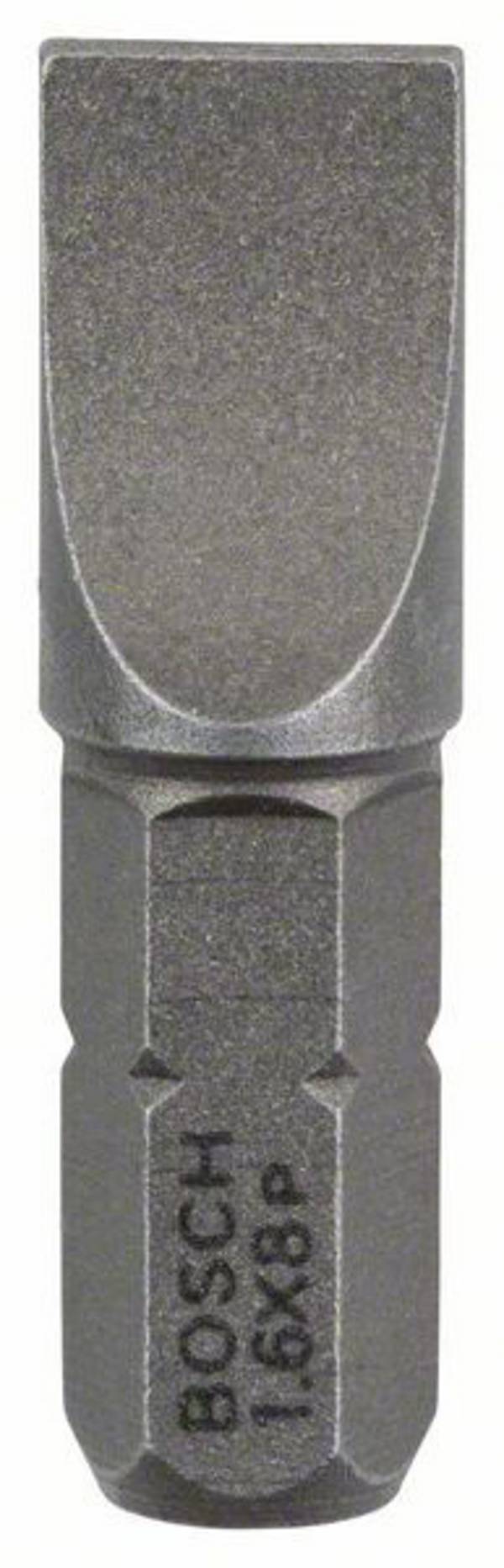 Embout pour vis à tête fendue 8 mm Bosch Accessories 2607001471  extra-dur Forme (embouts): C 6.3 3 pc(s)