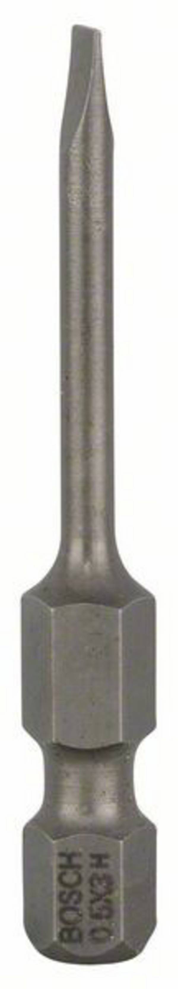 Embout pour vis à tête fendue 3 mm Bosch Accessories 2607001473  extra-dur Forme (embouts): E 6.3 3 pc(s)