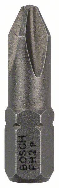 Embout cruciforme BOSCH, taille PH2, pour tournevis, conçu en métal et robuste.