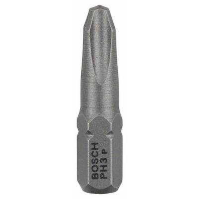 Embout de tournevis cruciforme PH3 de Bosch, gros plan. Embout pour utilisation avec des tournevis, couleur argent.