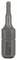 Embout de tournevis Bosch en gros plan, forme Torx, gris, construction robuste. Adapté aux travaux de précision et aux assemblages par vis.