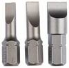 Embout pour vis à tête fendue 4.5 mm, 5.5 mm, 8 mm Bosch Accessories 2607001750 extra-dur Forme (embouts): D 6.3 3 pc(s)