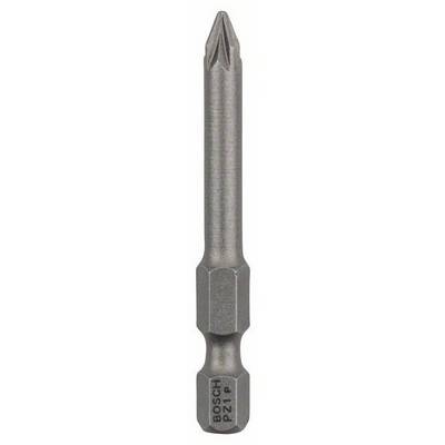 Un embout de tournevis cruciforme argent avec l'inscription 'Bosch PZ1'.