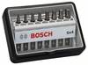 Bosch Accessories Robust Line 2607002559 Jeu d'embouts 8 pièces 6 pans intérieurs (TX) zone de torsion