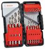 Bosch Accessories 2607019578 HSS Jeu de forets pour le métal 18 pièces 1 mm, 1.5 mm, 2 mm, 2.5 mm, 3 mm, 3.5 mm, 4 mm, 4.5 mm, 5 mm, 5.5 mm, 6 mm, 7 mm, 8 mm, 9 mm, 10 mm meulé DIN 338 tige cylindrique 1 set