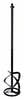 Malaxeur pour agitateurs à main, 120 mm, 600 mm, 15 - 25 kg, M14, vers le haut Bosch 2607990016