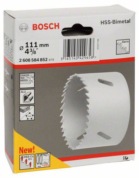 Bosch 2608580402 Scie-trépan HSS bimétal pour adaptateur standard 22 mm 7/8 
