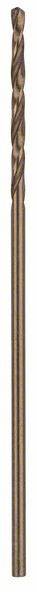 Bosch Accessories 2608585838 Bosch Power Tools HSS Foret pour le métal 1 mm Longueur totale 34 mm Cobalt DIN 338 tige cy