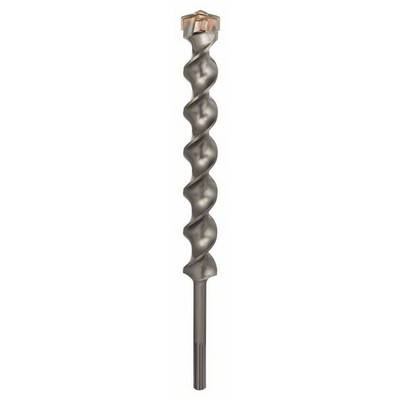Un foret à spirale avec finition métallique, adapté pour le perçage intensif dans le béton ou la maçonnerie.